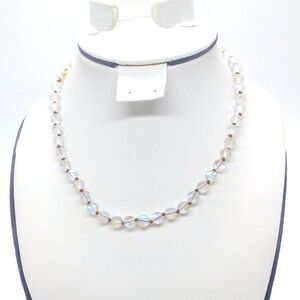 Acrylic Beaded Necklace 12-15" Lobster Clasp